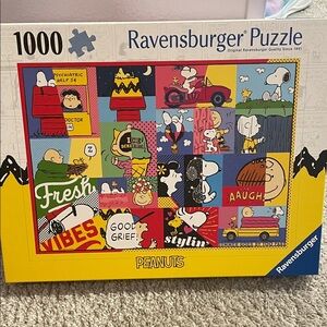 Ravensburger Peanuts Puzzle - Red, Yellow, Blue